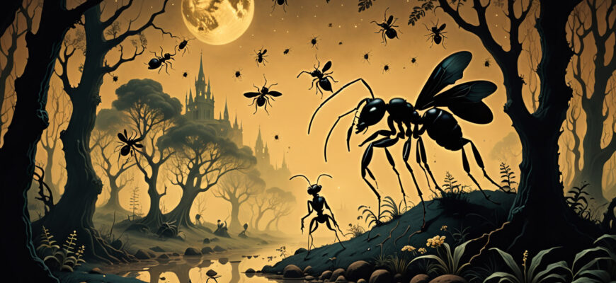 Black Ant Dream Meaning Photo