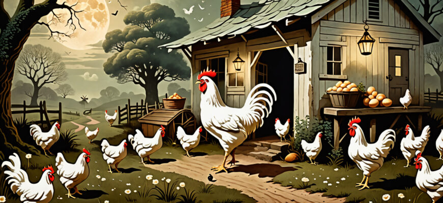 White Chicken Dream Meaning Photo