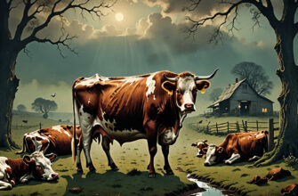 Injured Cow Dream Meaning Photo
