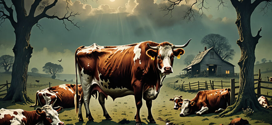 Injured Cow Dream Meaning Photo