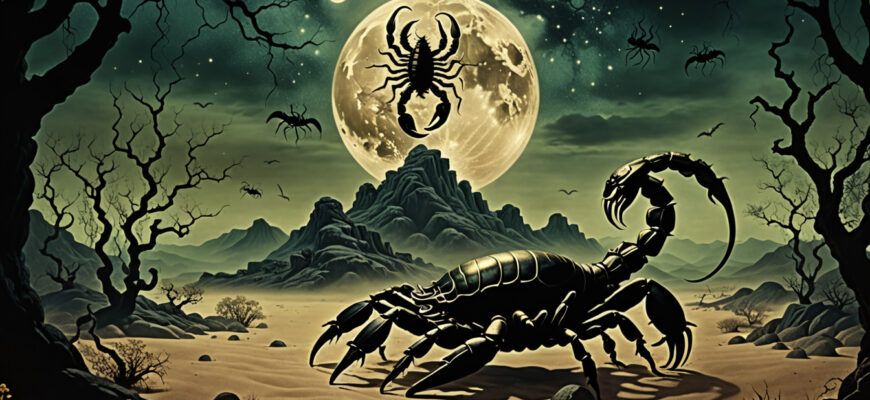 Black Scorpion Dream Meaning Photo