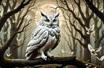 White Owl Dream Meaning Photo