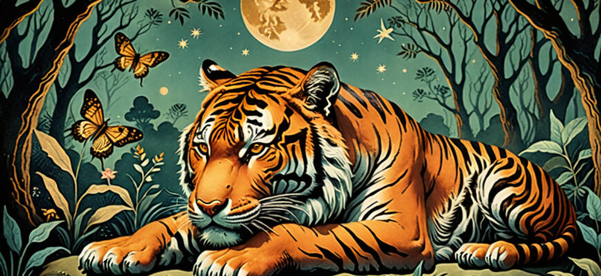 Sleeping Tiger Dream Meaning Photo