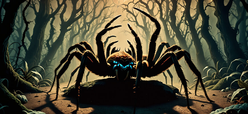 Big Spider Dream Meaning Photo