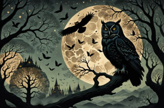 Black Owl Dream Meaning Photo