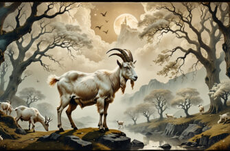White Goat Dream Meaning Photo