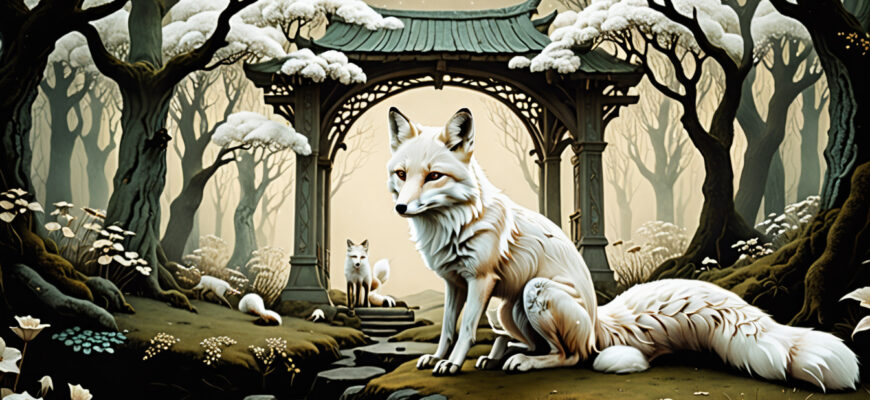 White Fox Dream Meaning Photo