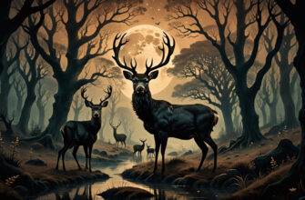 Black Deer Dream Meaning Photo