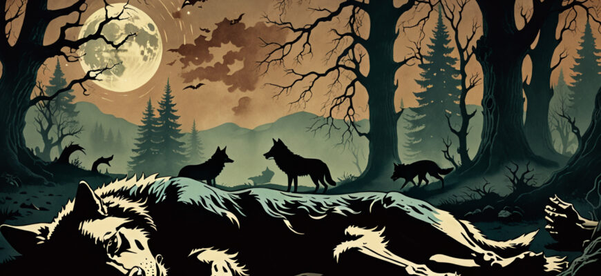 Dead Wolf Dream Meaning Photo