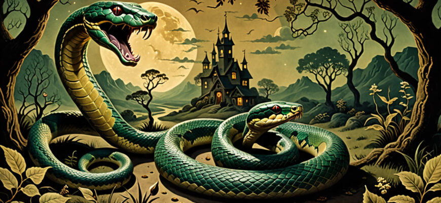 Biting Snake Dream Meaning Photo