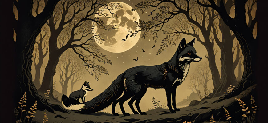 Black Fox Dream Meaning Photo