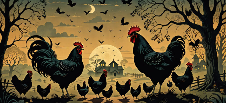 Black Chicken Dream Meaning Photo