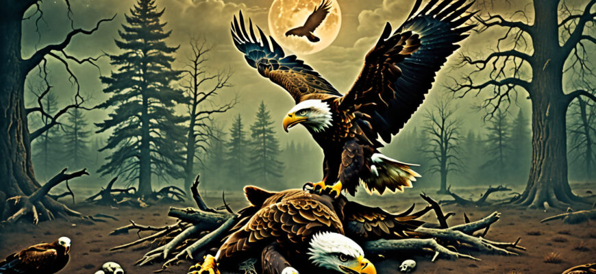 Dead Eagle Dream Meaning Photo