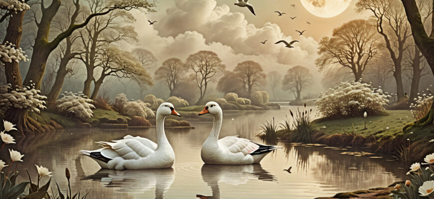 White Goose Dream Meaning Photo