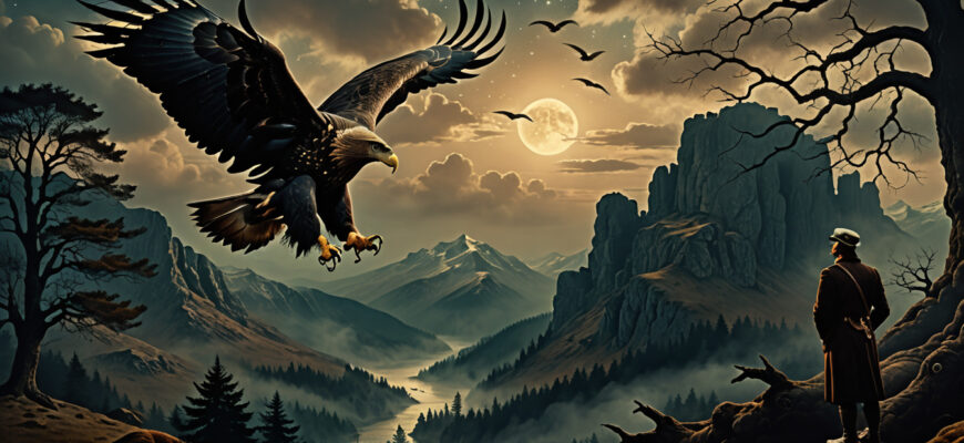Black Eagle Dream Meaning Photo