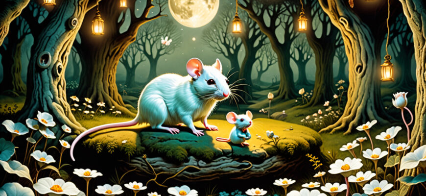 White Mouse Dream Meaning Photo