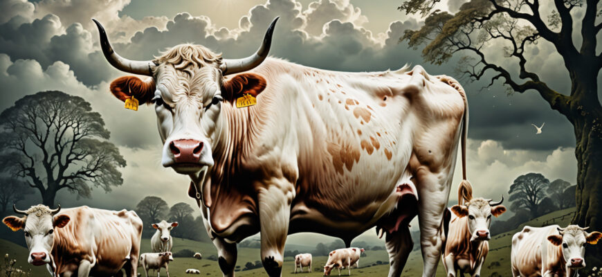 White Cow Dream Meaning Photo