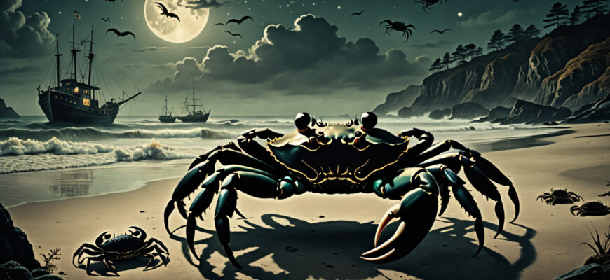 Black Crab Dream Meaning Photo