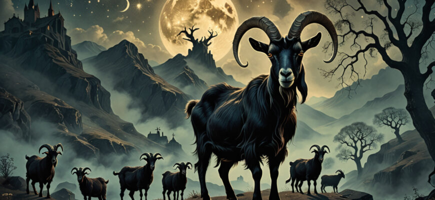 Black Goat Dream Meaning Photo