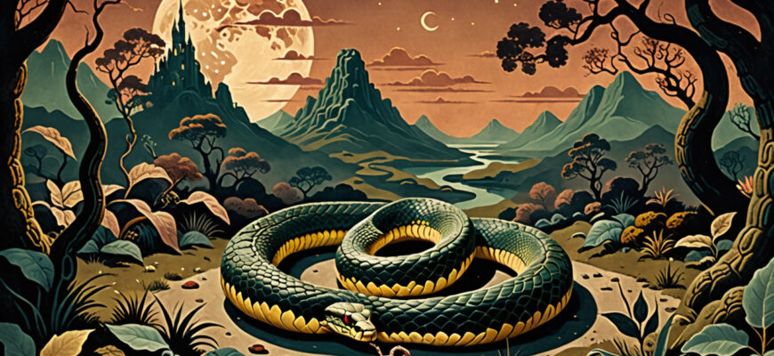 Big Snake Dream Meaning Photo