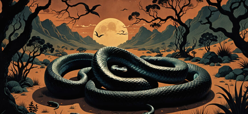 Black Snake Dream Meaning Photo