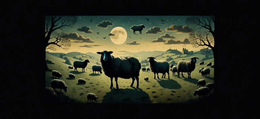 Black Sheep Dream Meaning Photo