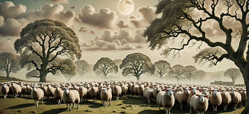 White Sheep Dream Meaning Photo