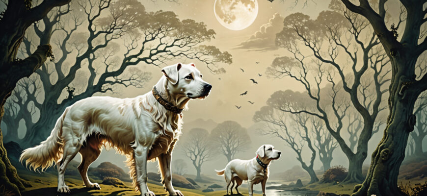 White Dog Dream Meaning Photo