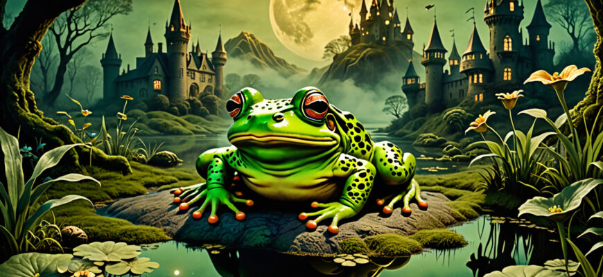 Big Frog Dream Meaning Photo
