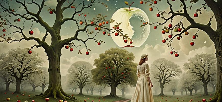 White Apple Dream Meaning Photo