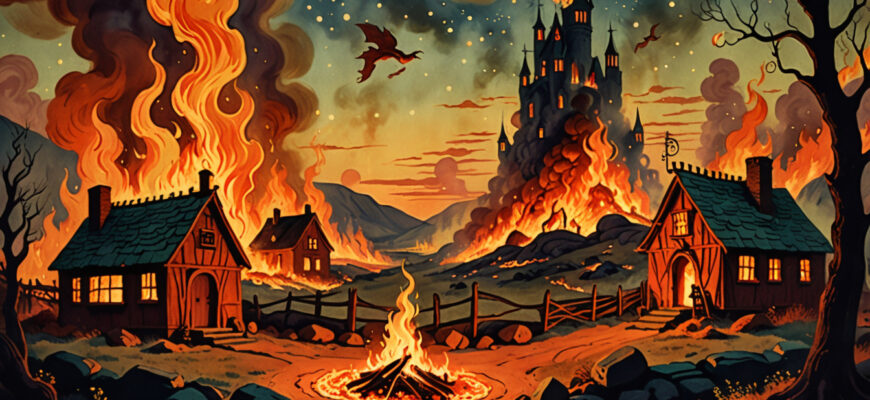Small Fire Dream Meaning Photo