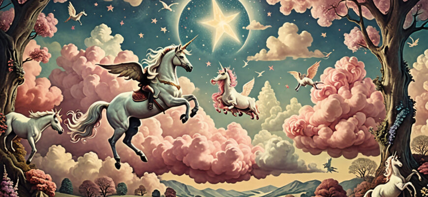 Flying Unicorn Dream Meaning Photo