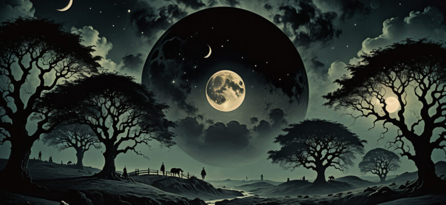 Black Moon Dream Meaning Photo
