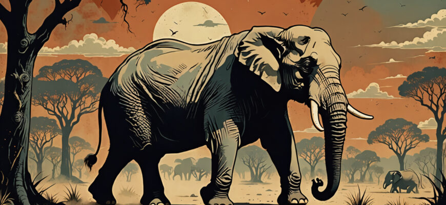 Angry Elephant Dream Meaning Photo