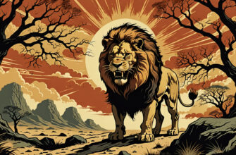 Angry Lion Dream Meaning Photo