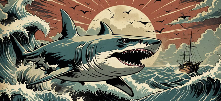 Angry Shark Dream Meaning Photo