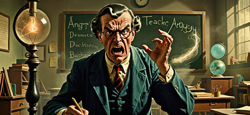 Angry Teacher Dream Meaning Photo
