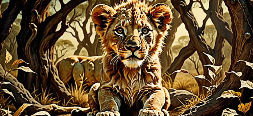 Baby Lion Dream Meaning Photo