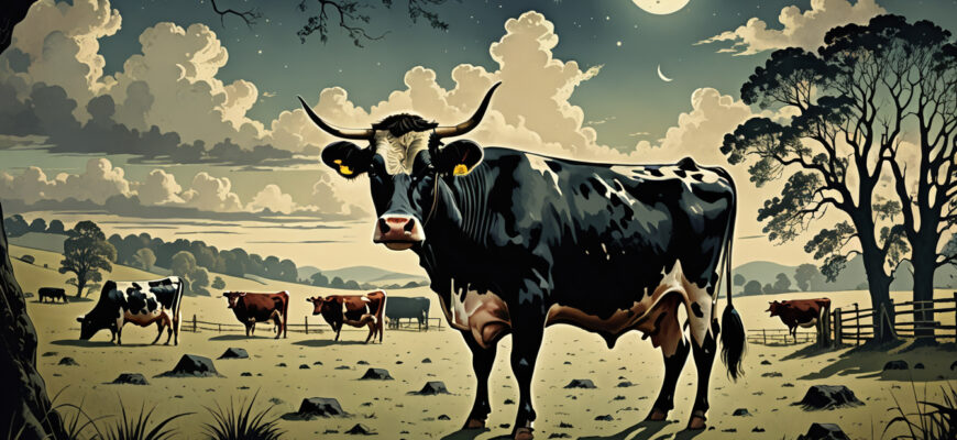 Big Cow Dream Meaning Photo