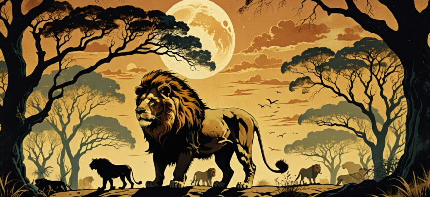 Big Lion Dream Meaning Photo