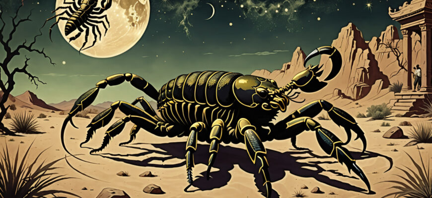 Big Scorpion Dream Meaning Photo