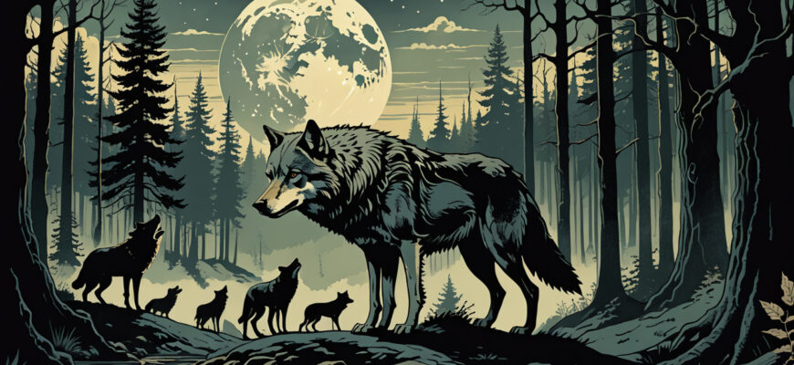 Big Wolf Dream Meaning Photo