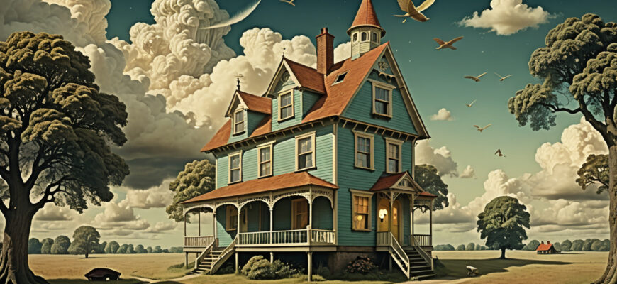Flying House Dream Meaning Photo