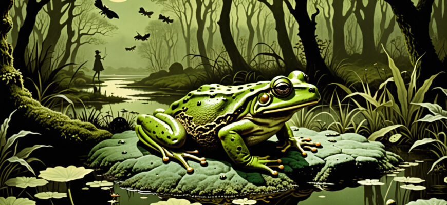 Biting Frog Dream Meaning Photo